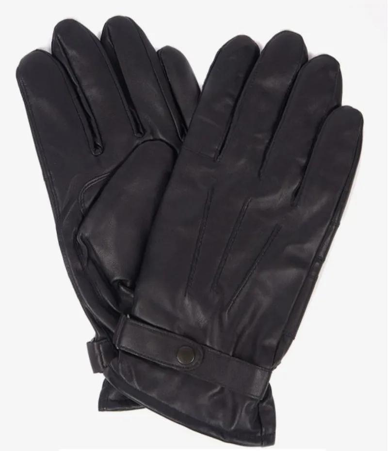 Barbour Burnished Leather Gloves 